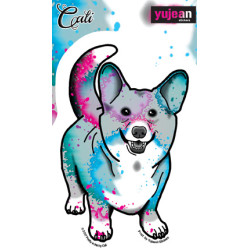 Cali Welsh Corgi Sticker 5"