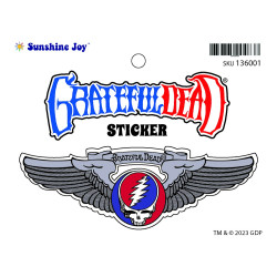 Grateful Dead Rockwings Sticker SYF 5"