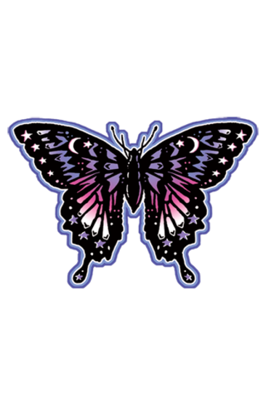 Butterfly Sticker 5.5"
