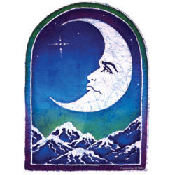Crescent Moon Sticker 5.5" Crescent Moon Sticker 5.5"