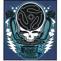 Grateful Dead Spun Steal Your Face Sticker 5.5"