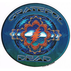 Grateful Dead Space Window Sticker 6.25"