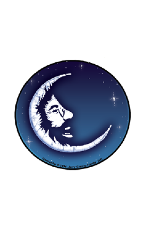 Jerry Moon Sticker 2.5"