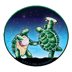Grateful Dead Terrapins Sticker 2.25"