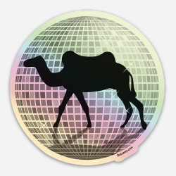 Camel Walk Sticker 3"