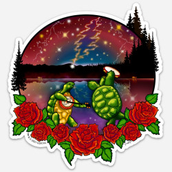 Grateful Dead Terrapin Lake Sticker 5"