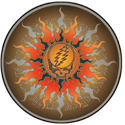 Grateful Dead SYF Sun Sticker 4"