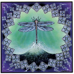 Dragonfly Sticker 4"