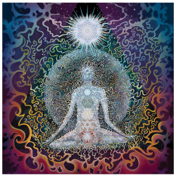 Meditation Sticker 4"