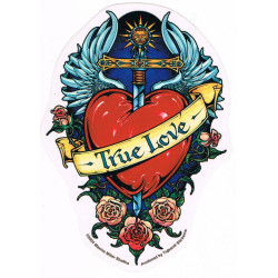 True Love Sticker 5.5" True Love Sticker 5.5"