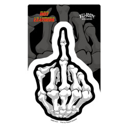 Skeleton Finger Sticker 7"
