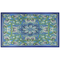 3D Glow In The Dark Infinity Star Tapestry