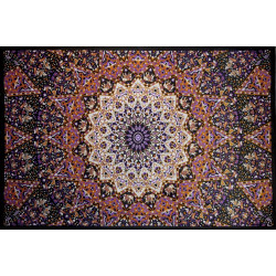 Glow in the Dark India Star Tapestry 60X90