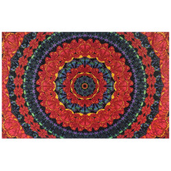 3D Blooming Butterfly Mandala Tapestry - Art by Dina June Toomey