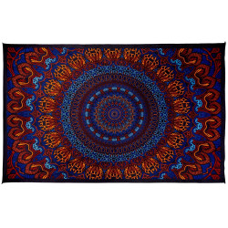 3D Origin Of Life Tapestry - Art by Chris Pinkerton