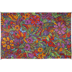 3D Lush Flower Tapestry  - Art by Chris Pinkerton