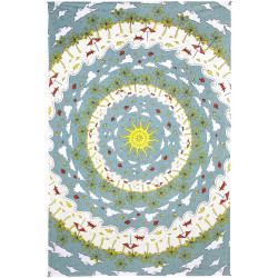 Beach Mandala Mini Tapestry 30x45 *CLEARANCE*