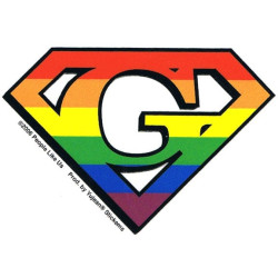 Diamond Gay Sticker 3.5"