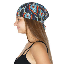 Doo Rag - '80s Paisley Electric Blue *CLEARANCE*