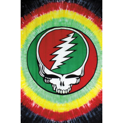 Grateful Dead Rasta Steal Your Face Tapestry