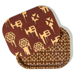 Hashbury High Style Mini Rolling Tray w/ Lid