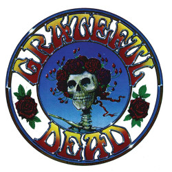 Grateful Dead Bertha Circle Temporary Tattoo 4"