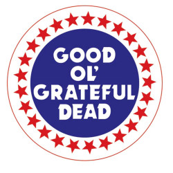 Good Ol Grateful Dead Temporary Tattoo  3"