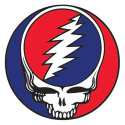 Grateful Dead SYF Temporary Tattoo 3"