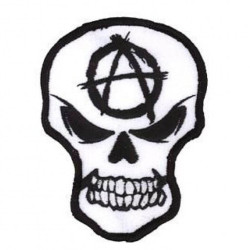 Anarchy Skull Patch 4" Anarchy Skull Patch 4"