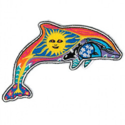 Dan Morris Dolphin Patch 4"