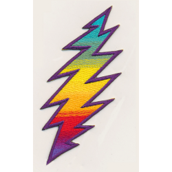 GD Rainbow Bolt Patch 4.7"