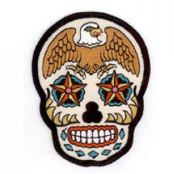 Sunny Buick Eagle Skull Patch 3.5"