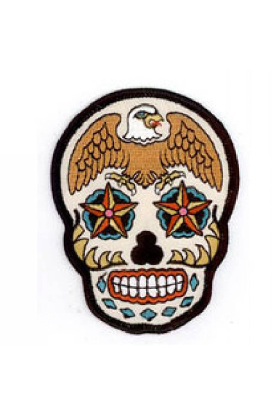 Sunny Buick Eagle Skull Patch 3.5"