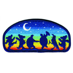 Grateful Dead Moon Dance Patch 4.5"