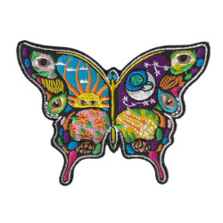 Dan Morris Butterfly Patch 3.5"