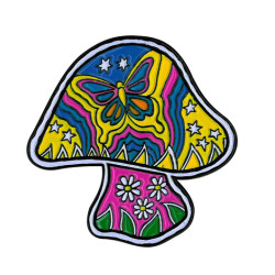Dan Morris Mushroom Enamel Pin