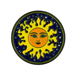 Dan Morris Sun Enamel Pin 1.25"