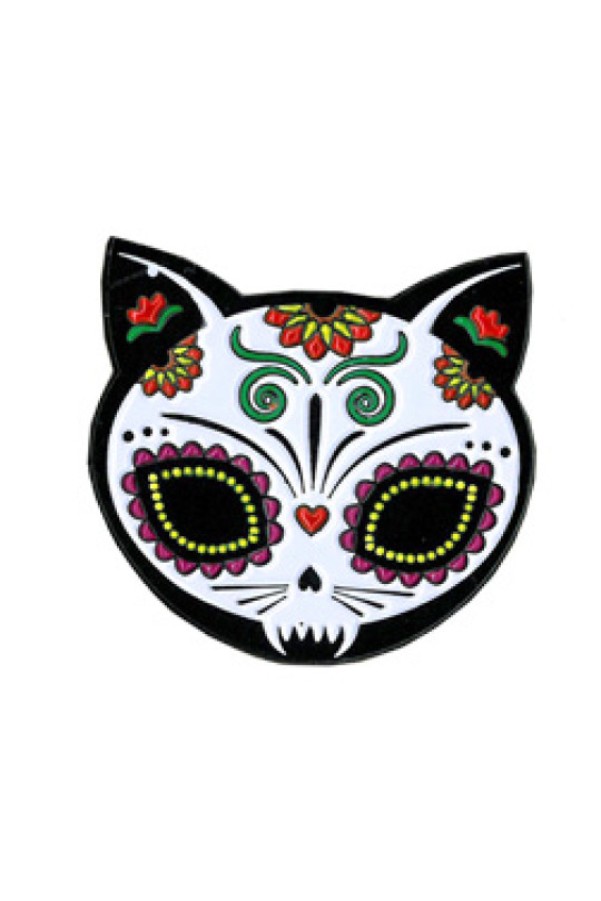Evilkid Gato Muerto Enamel Pin 1.25"