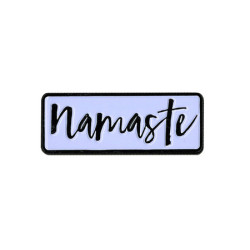 Namaste Enamel Pin 1.25"