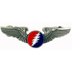 Grateful Dead Circle Bolt Pilot  Rockwings