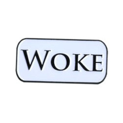 Woke Enamel Pin 1"
