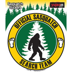 Sasquatch Search Team Sticker 5" Sasquatch Search Team Sticker 5"