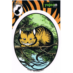 Mikio Alice In Wonderland Cheshire Cat Sticker 5"