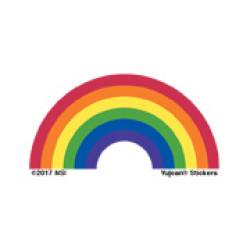 Rainbow Mini Sticker 2"