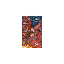 Akashic Kiss Heady Art Print Mini Tapestry 30x45 - Artwork by Randal Roberts