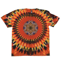 Fall Trance Mandala Tie Dyed T-Shirt