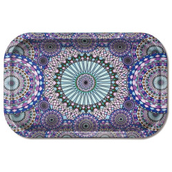 Ring Of Water Large Rolling Tray