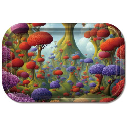 Mushroom Land Large Rolling Tray