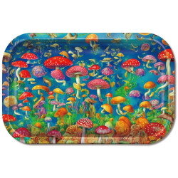 Mushroom Beach Large Rolling Tray