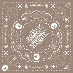 Freak Brothers Bandana 22x22 Tan  **Sale**